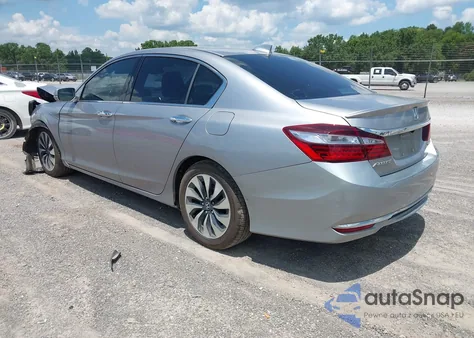 2017 Honda Accord Hybrid Ex-L из США, поврежденный, VIN JHMCR6F59HC010060